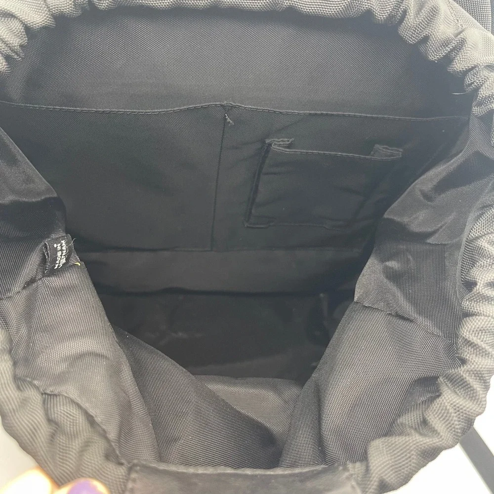 Coach Voyager Black Nylon Leather Trim Backpack Rucksack Travel Laptop Bag Gorp